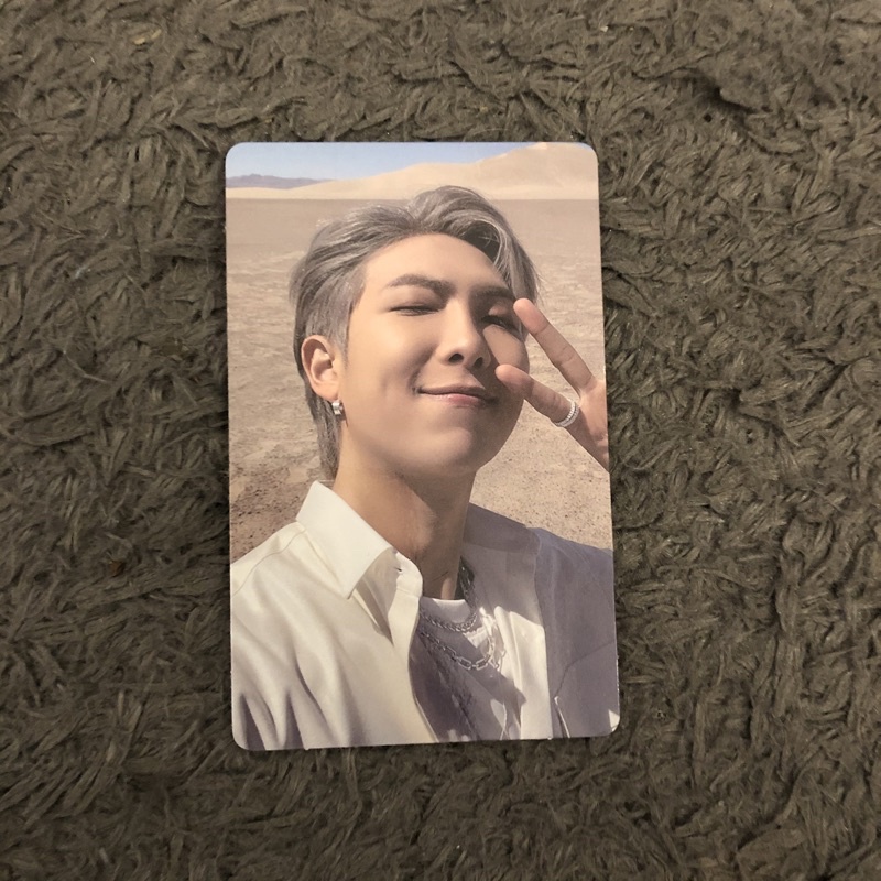 photocard pc rm namjoon bts proof pob weverse