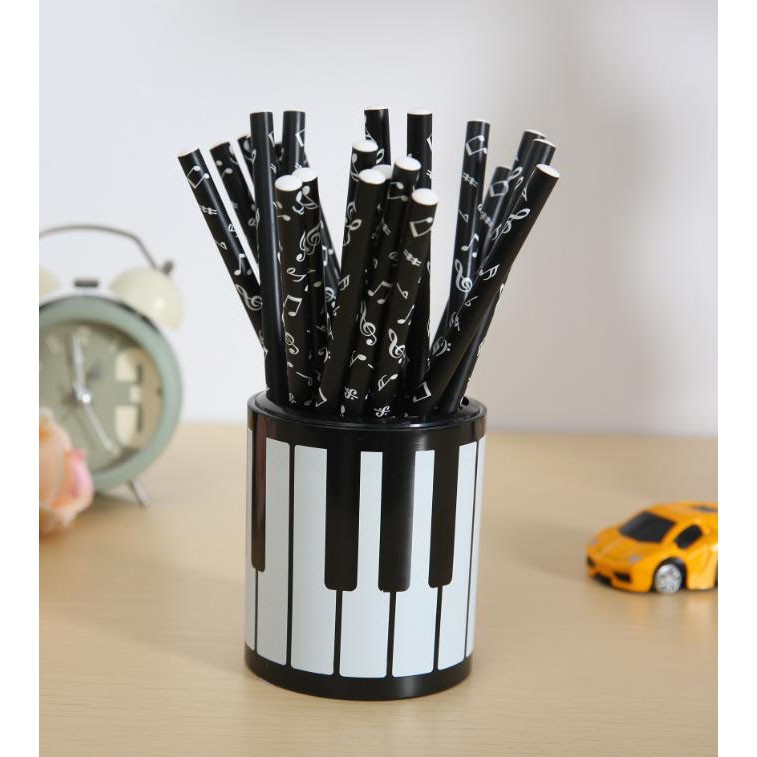

[jollyinfant.id] F 01 Pensil treble clef and quavers hitam
