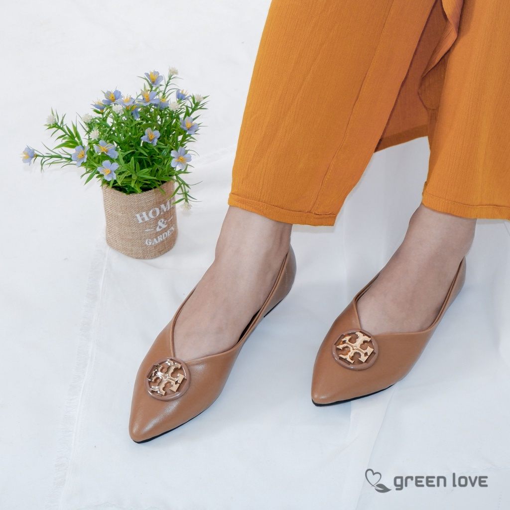 Green Love Sepatu Flat GISSELE