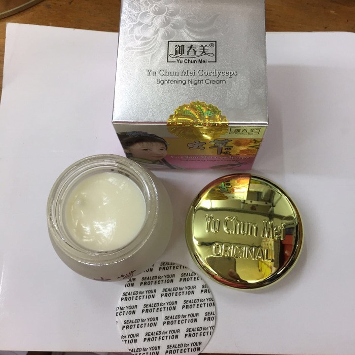 CREAM CORDYCEPS YU CHUN MEI BPOM NIGHT(malam) [ grosirku ]