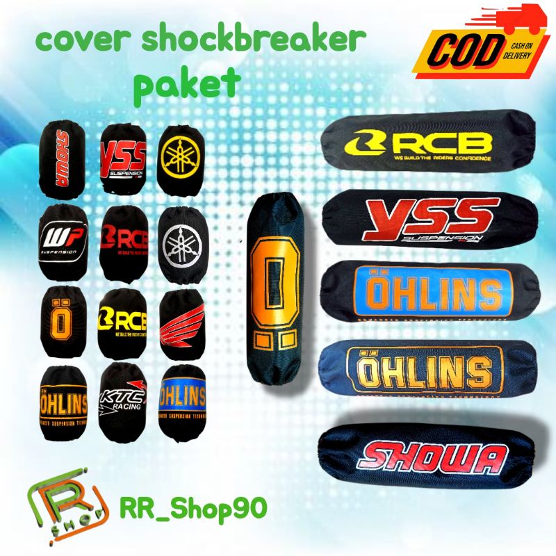 PAKET SARUNG SHOCK BREAKER/COVER SHOCK BREAKER+TABUNG OHLINS/KTC/YSS DLL