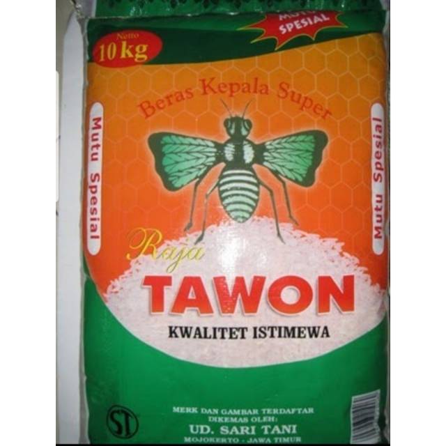 Beras Raja Tawon 10Kg / Toko Makmur Online