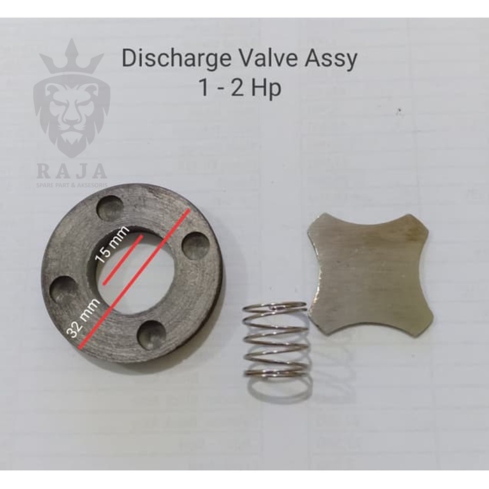 Discharge valve 1 dan 2 hp kompresor angin