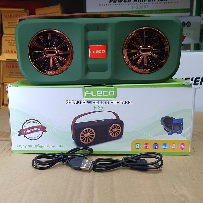 Fleco Speaker Portable Wireless Bluetooth F-35 F35 F 35