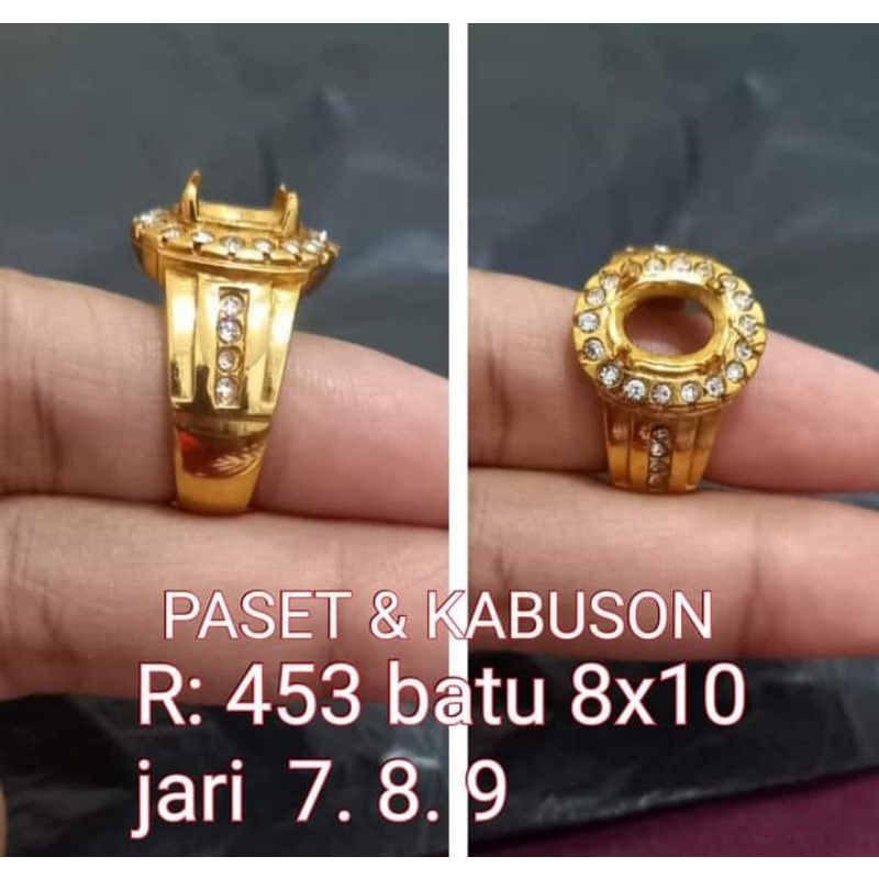 Ikat ring emban perunggu model eropa