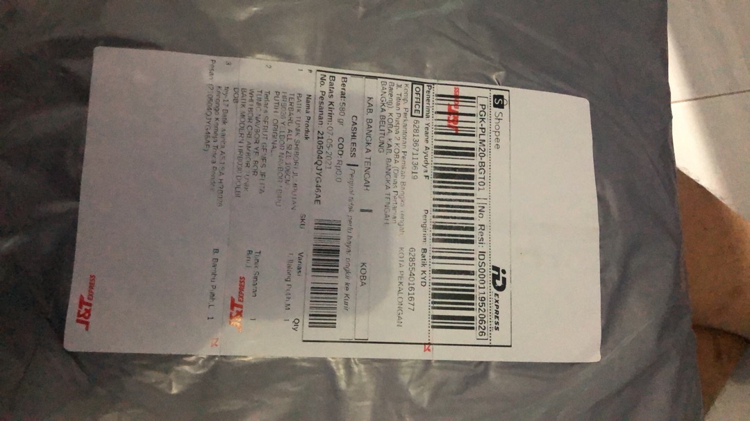 Batik Tunik Shibori Jumputan Terbaru All Size 106cm / Hrb026 Yelbor Navbor / Biru Putih / Original..