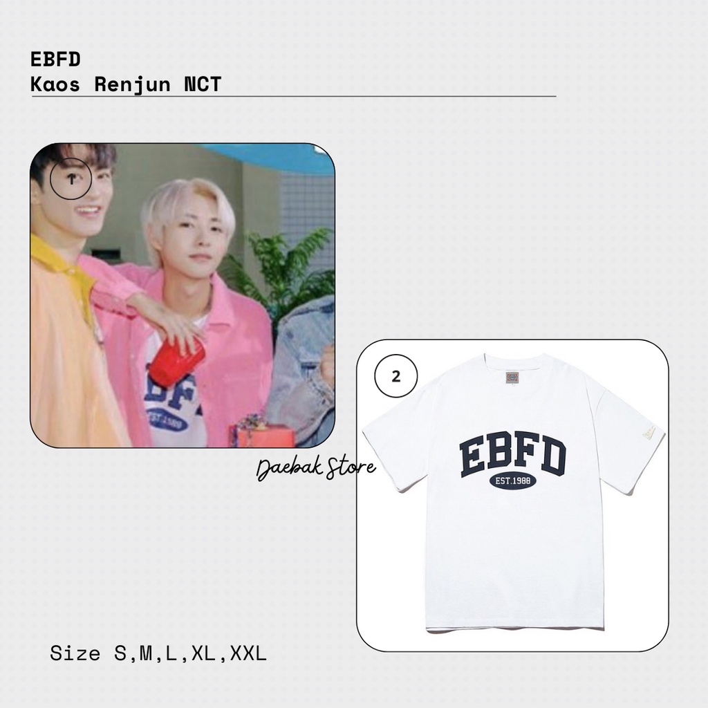 Kaos Renjun NCT Outfit EBFD 24s