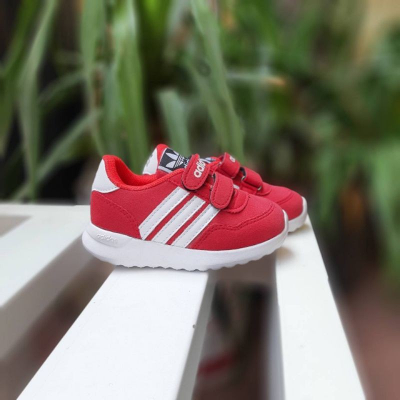 SEPATU ANAK ADIDAS MERAH PREMIUM HIGH QUALITY SEPATU JOGGING ANAK