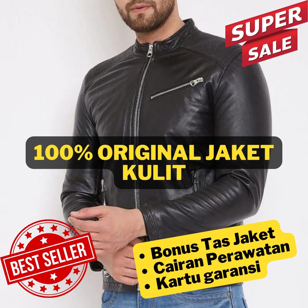 Jaket kulit pria jaket pria terbaru jaket kulit hitam jaket kulit asli garut jaket kulit asli pria o