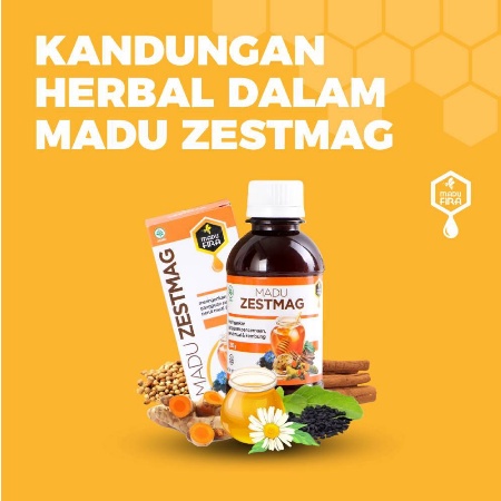 Madu Zestmag Obat Herbal Asam Lambung Magh kronis Herbal Maag BISA COD