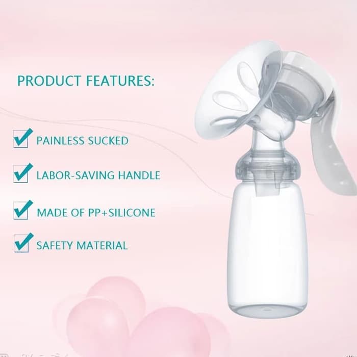 NA - Pompa Asi Manual BPA Free - Breast Pump Real Bubee MANUAL 8005