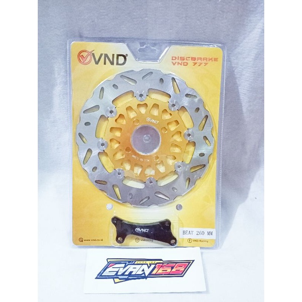 Disc Cakram VND Beat 260mm + Breket Mounting