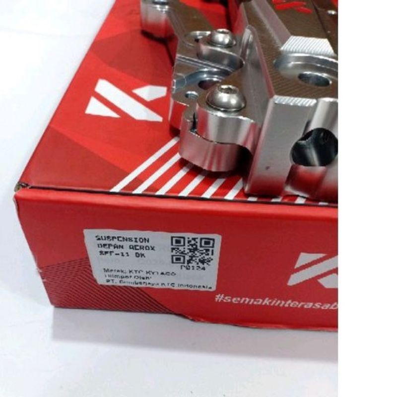 Suspension KTC Kytaco Original Aerox 155 New Connected Shock Depan Aerox Old New