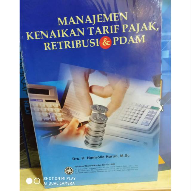 Buku manajemen kenaikan tarif pajak retribusi dan pdam