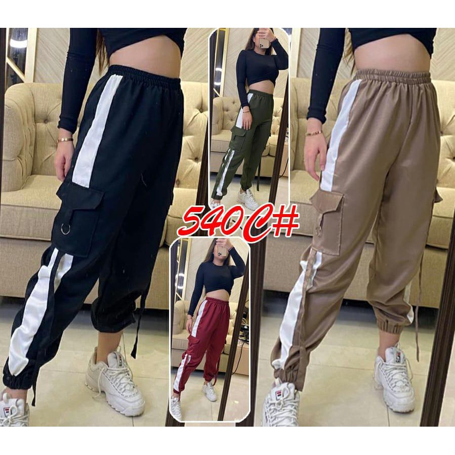 546# JOGGER PANTS WANITA/// CELANA JOGGER WANITA