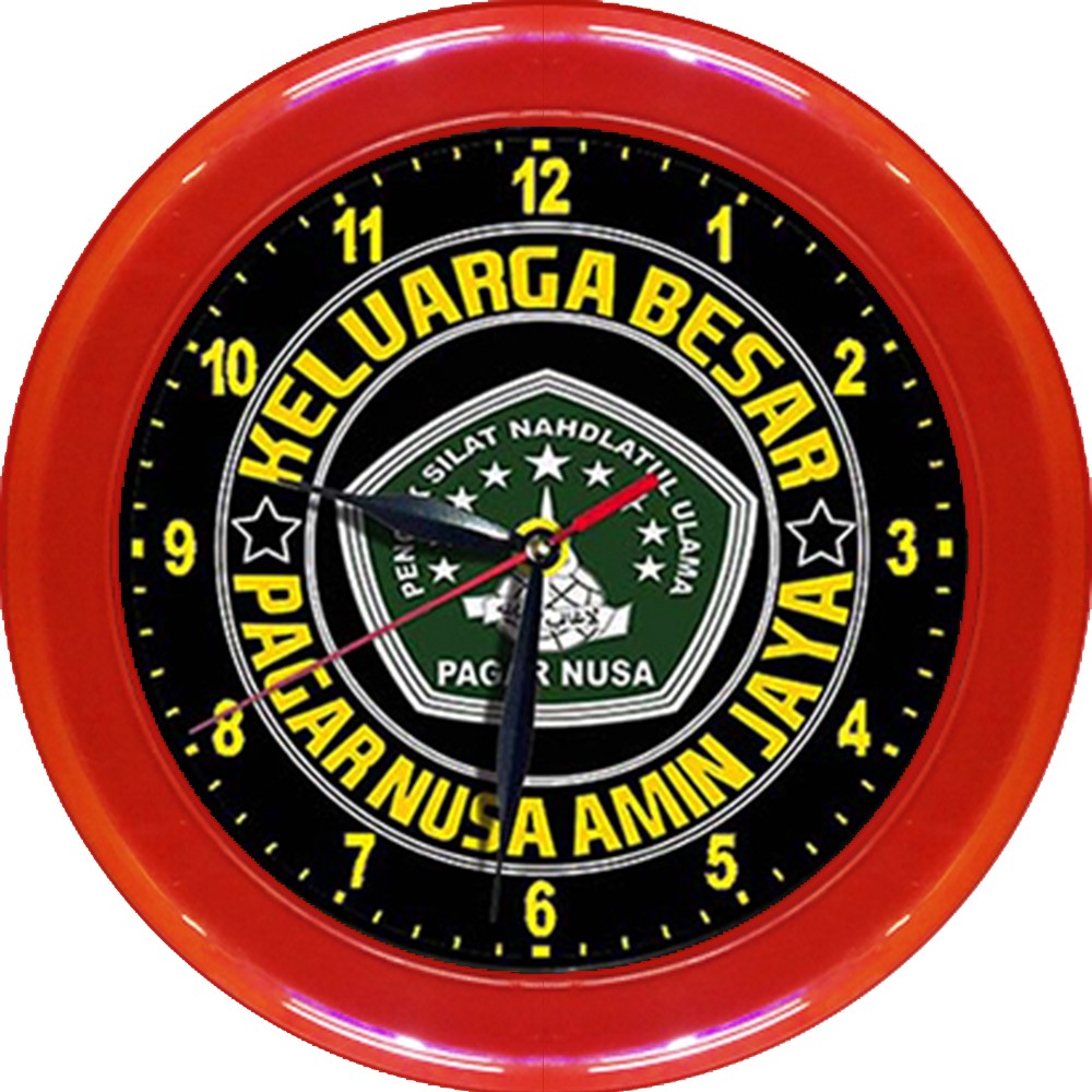 JAM DINDING PAGAR NUSA 5   (DIAMETER 30CM)