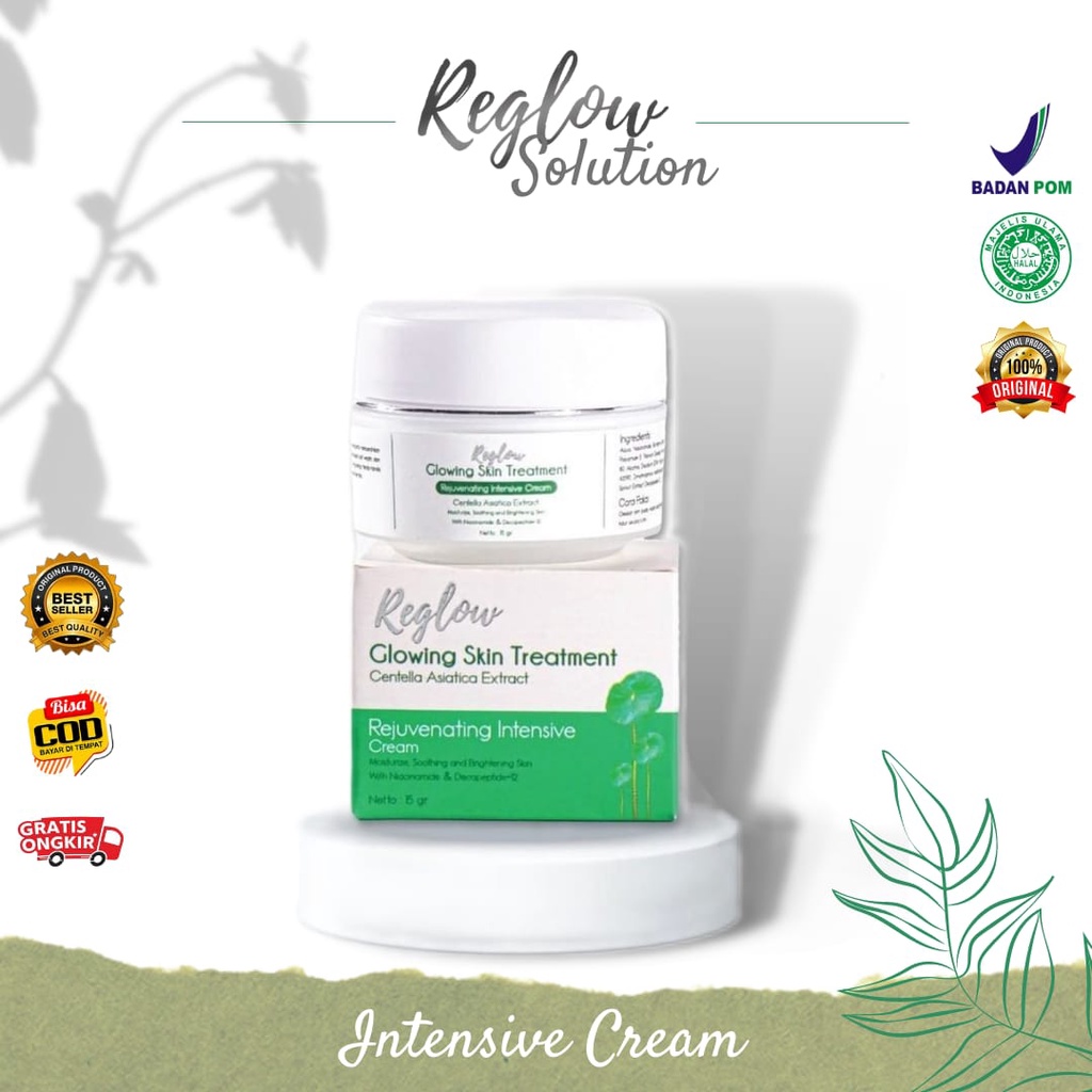 Reglow  Intensive Cream Penghilang Flek Perawatan Kecantikan