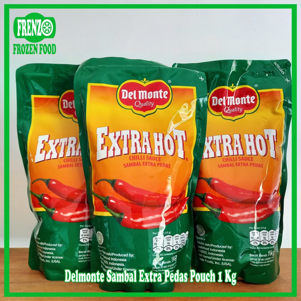 

Del Monte Sambal Extra Pedas Pouch 1 Kg