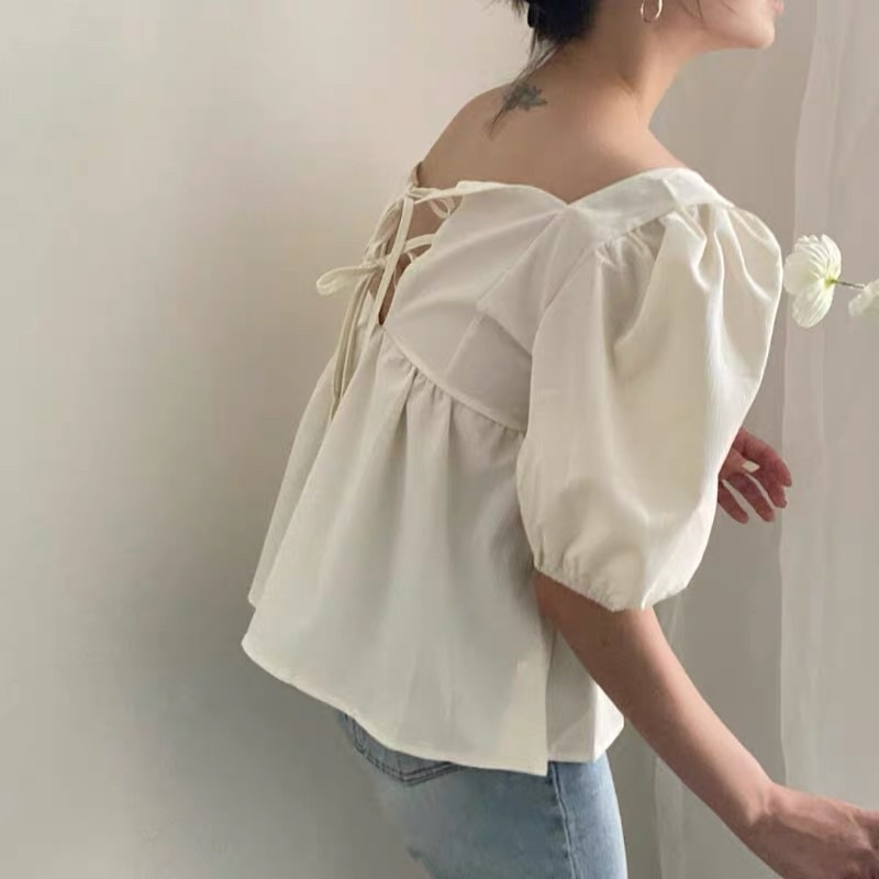 ATASAN WANITA BABY DOLL TOP IMPORT BAJU MX981