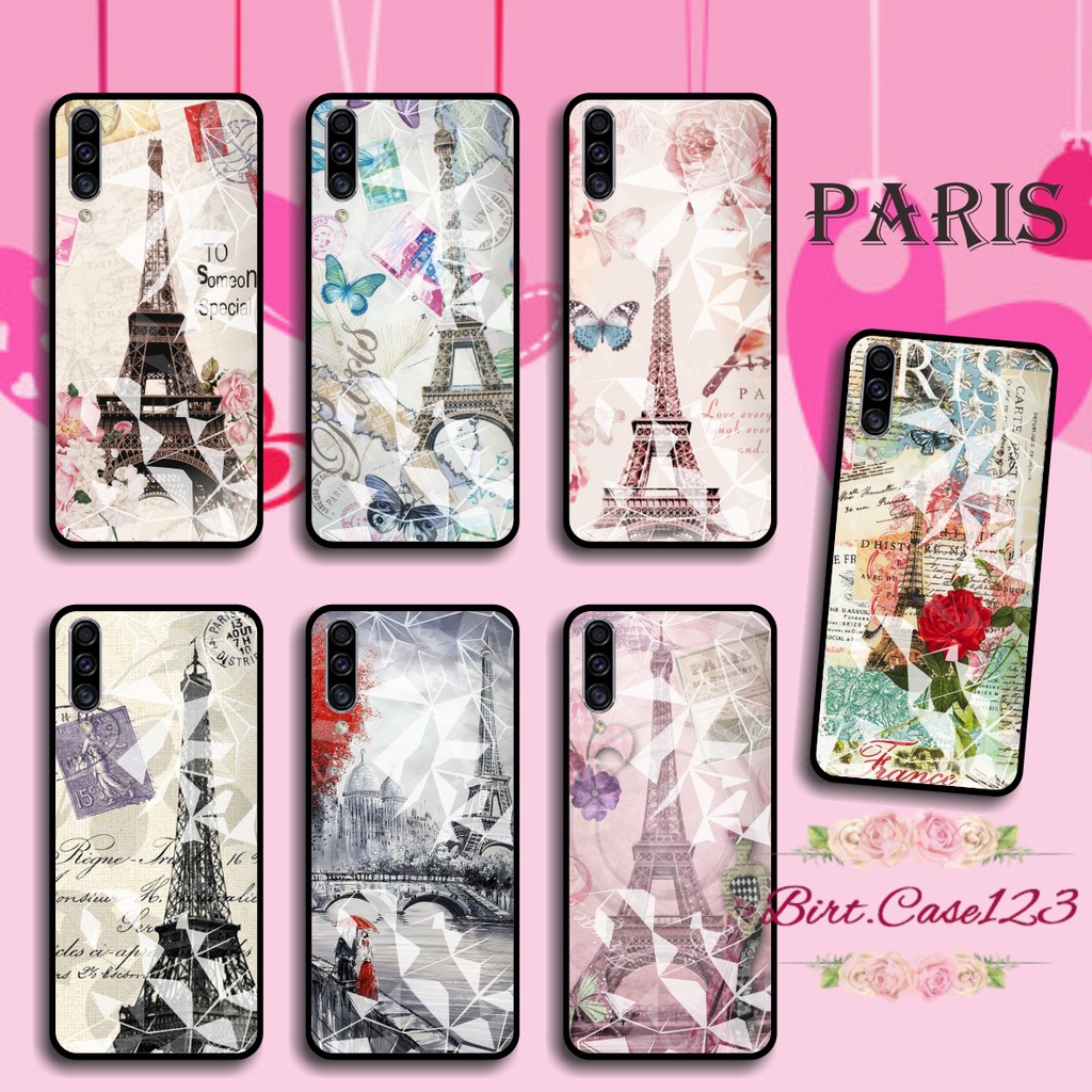 softcase diamond gambar PARIS oppo vivo samsung iphone realme all type BC466