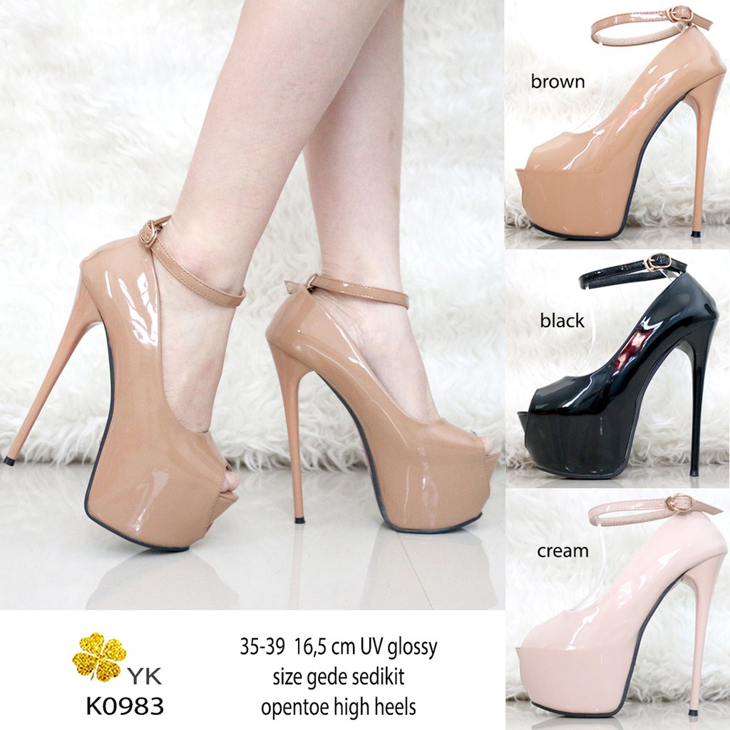 cream heels