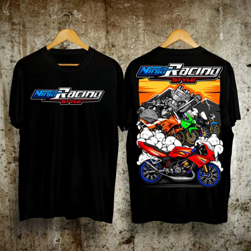 KAOS NINJA RACING STYLE / BAJU NINJA RR / KAWASAKI NINJA R 150 / SS