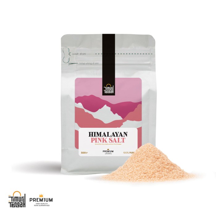 

Garam Himalaya 500 g Premium Timur Tengah Himalayan Salt Pure Original Terlaris