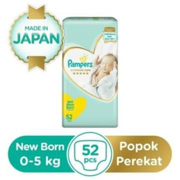 [[BISA COD]] Pampers Popok perekat premium care NB Newborn 52 pampers premium care TERJAMIN Kode