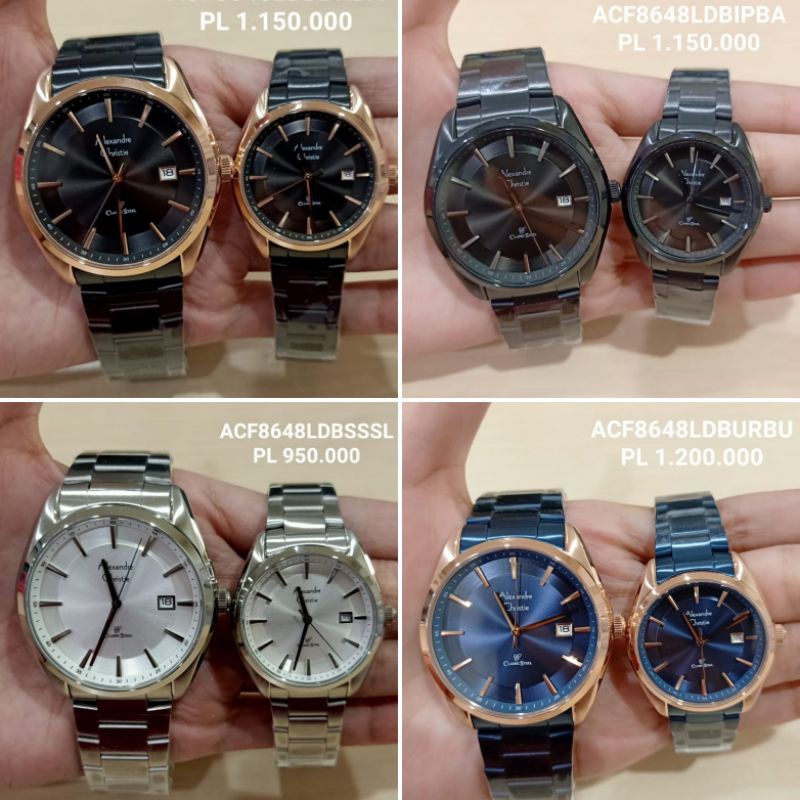 ACF 8648 Couple | Alexandre Christie Couple AC 8648 MD | Ac 8648 LD | ac8648