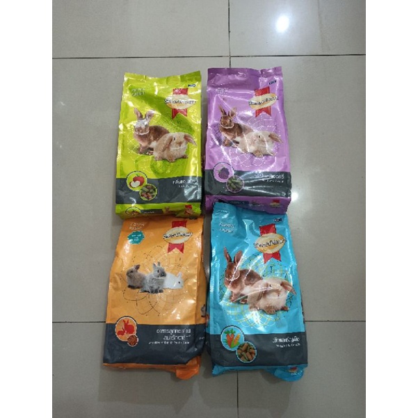Smartheart Rabbit Food 1kg All Variant | makanan kelinci pelet kelinci