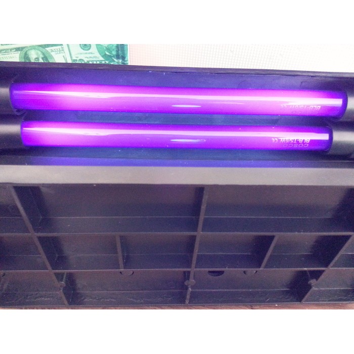 LAMPU CEK UANG Palsu / Proffesional money detector TK-2028 + sinar UV