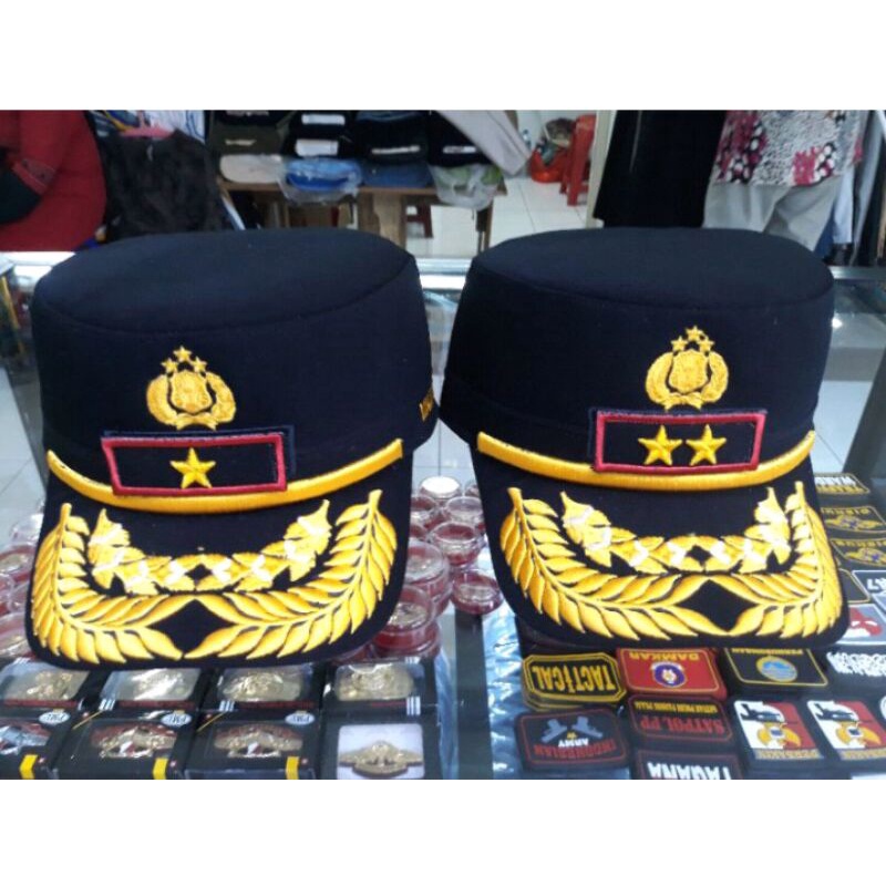 Topi Komando POLRI pati / Pamen Terbaru Exlusive