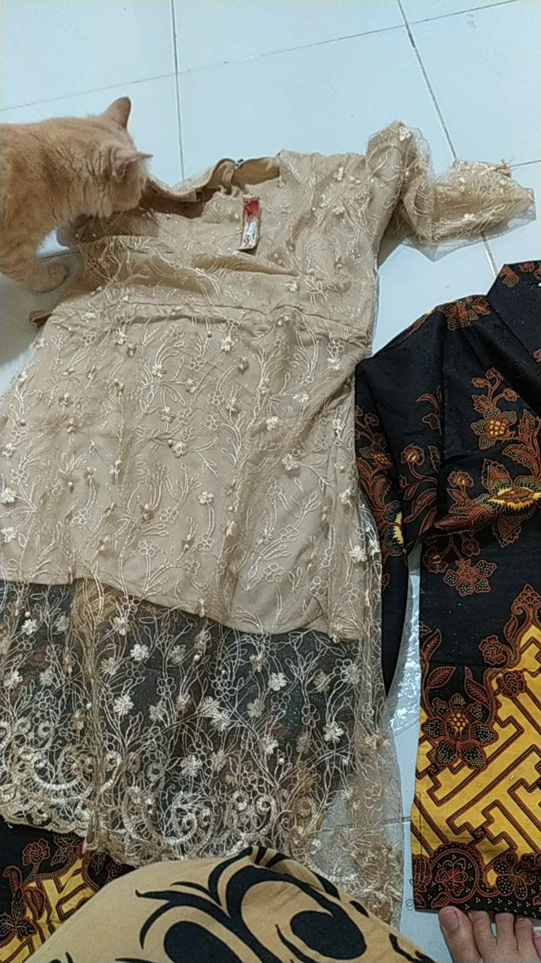 ( Termurah Ready 2 Warna) Couple Batik Danilla Bunga Pager Tille Premium Abimanyu