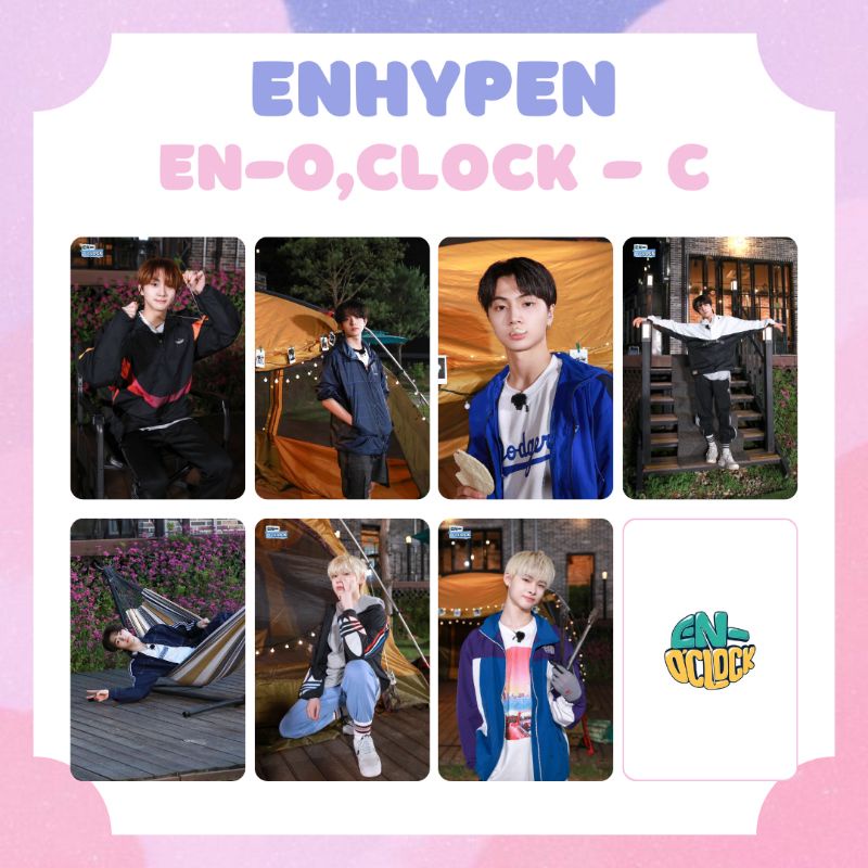 [ENHYPEN] PHOTOCARD ENHYPEN EN-O'CLOCK #1 ‼️ BACA DESKRIPSI ‼️