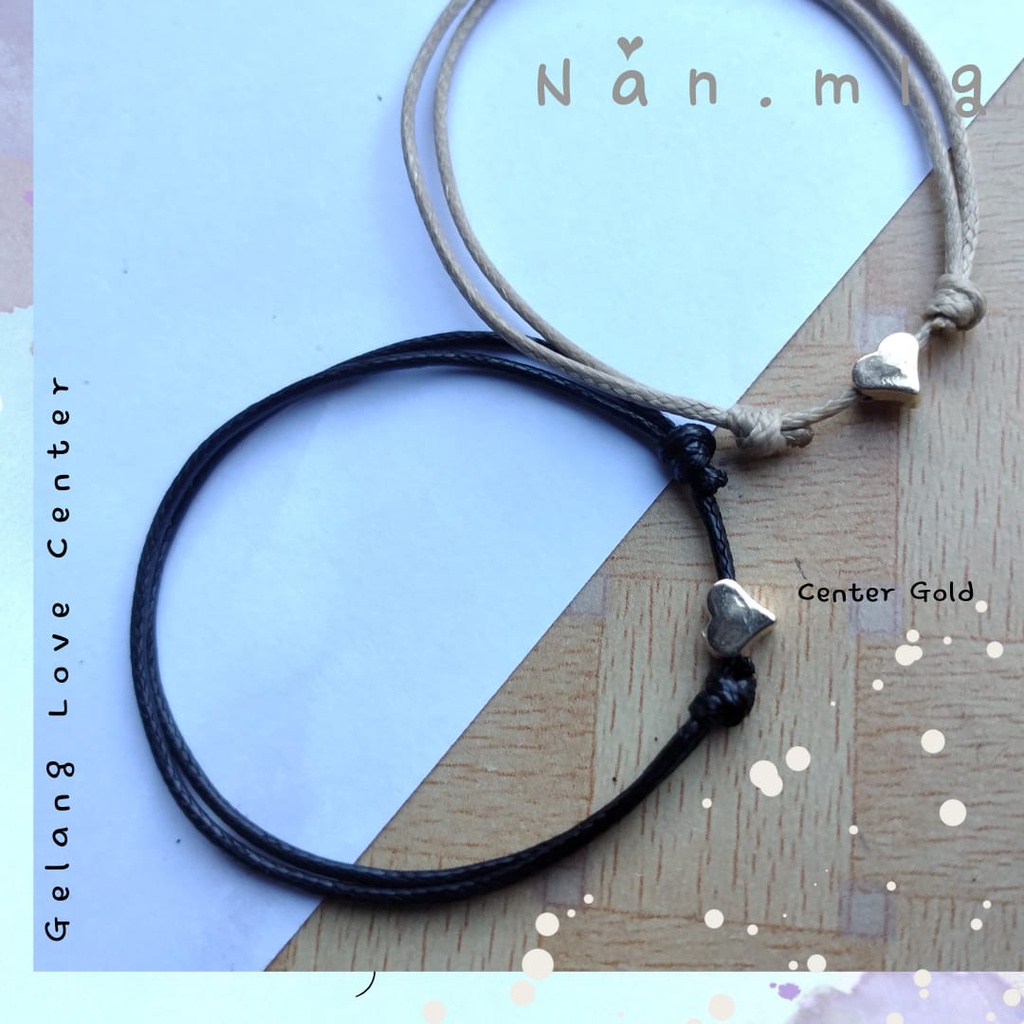Gelang Love Center Minimalis