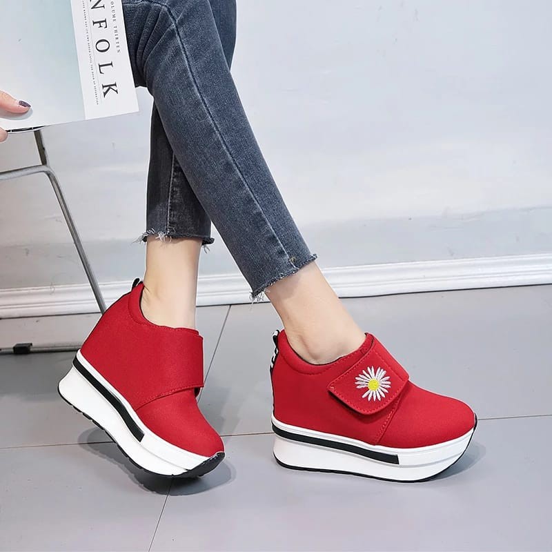 RYS - Vividly Blunt Sepatu Sneakers Wanita Fashion Casual - Ori Import