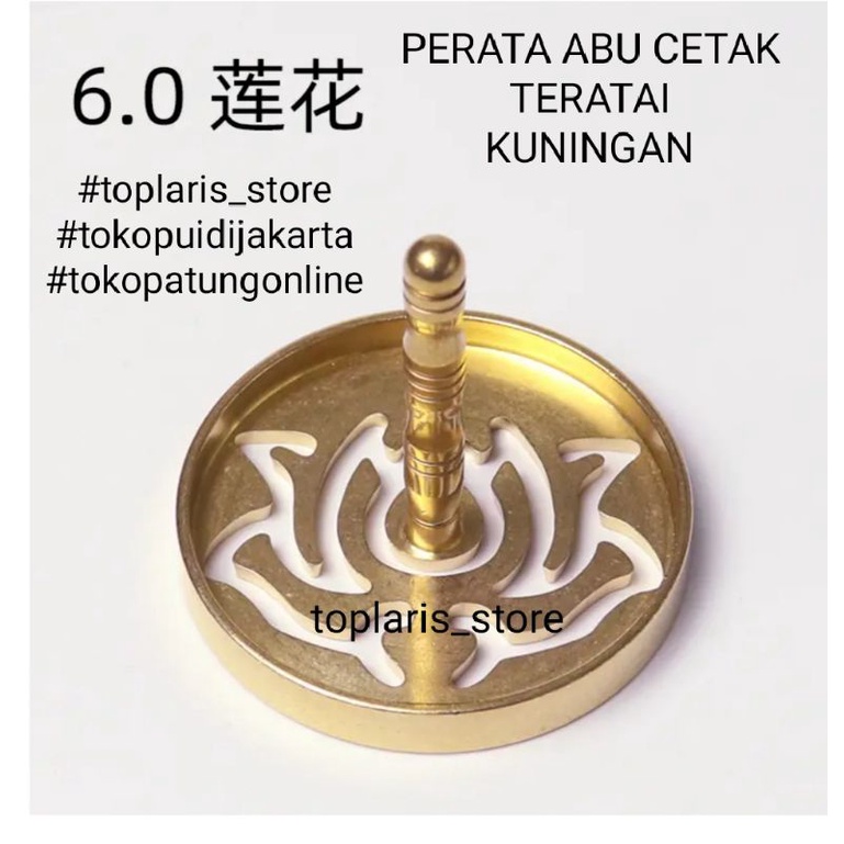 Perata Abu Hiolo Kuningan Hoki Fuk Uk 4.5cm