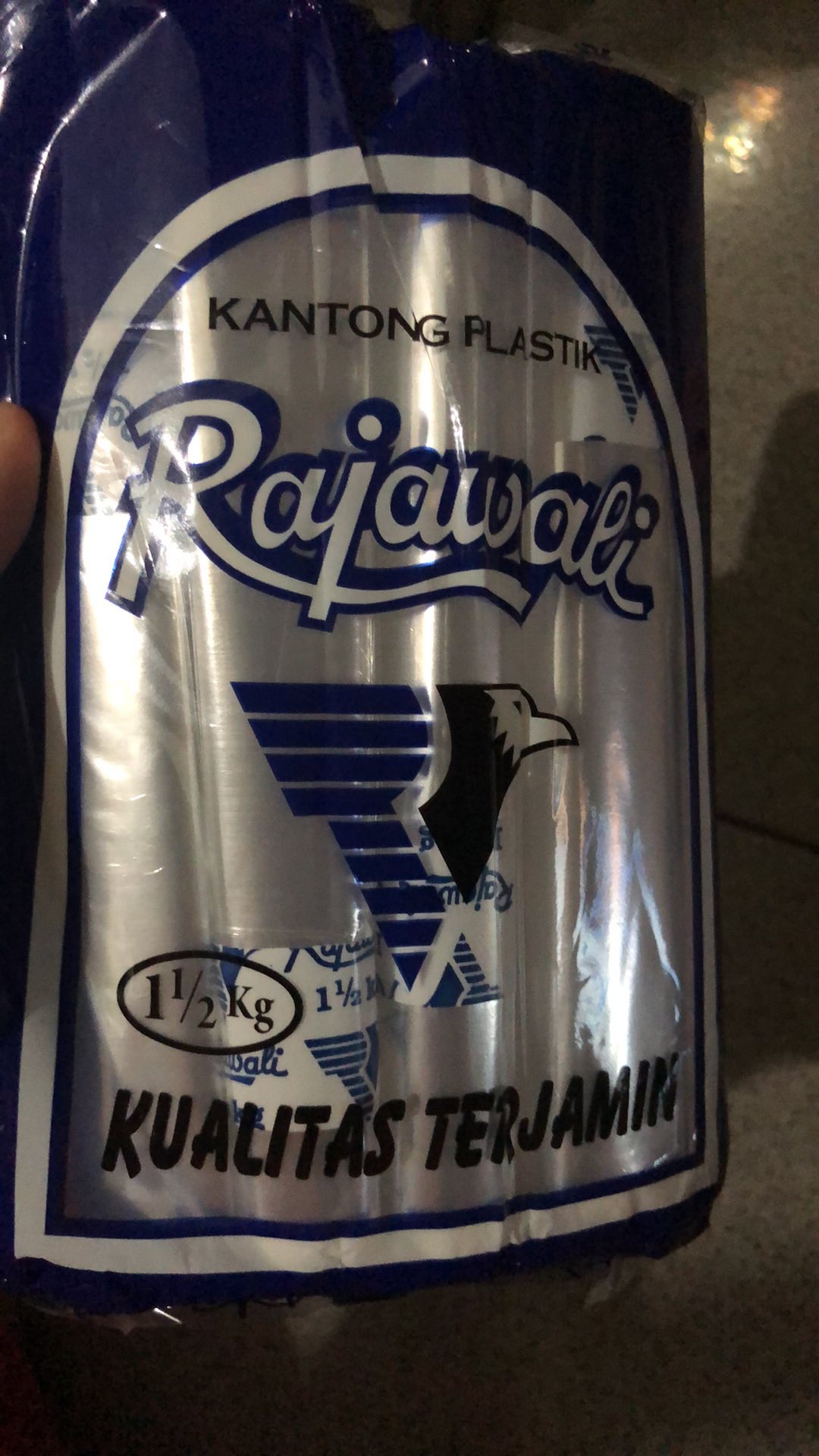 Kantong Plastik Pp Bening Rajawali Kiloan 1,5 Kg Transparan