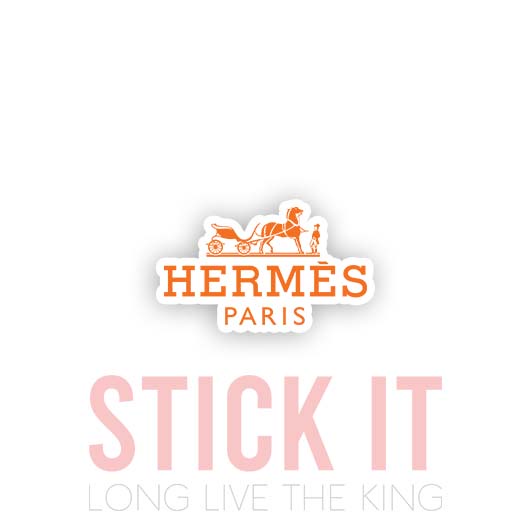 

Stiker Hermes sablon setrika DTF kaos baju sticker fashion 73