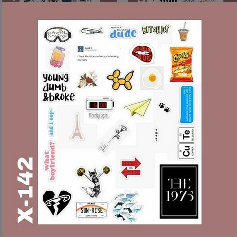 

STIKER TUMBLR X-142
