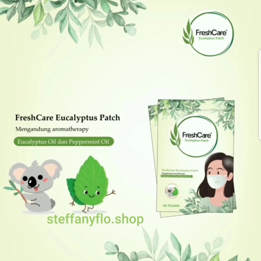 Freshcare Eucalyptus Patch ( 1 sachet isi 12 Patch ) Fresh Care Original MURAH