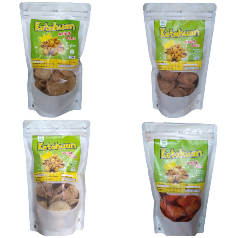 

keripik tahu " Ketahuan
