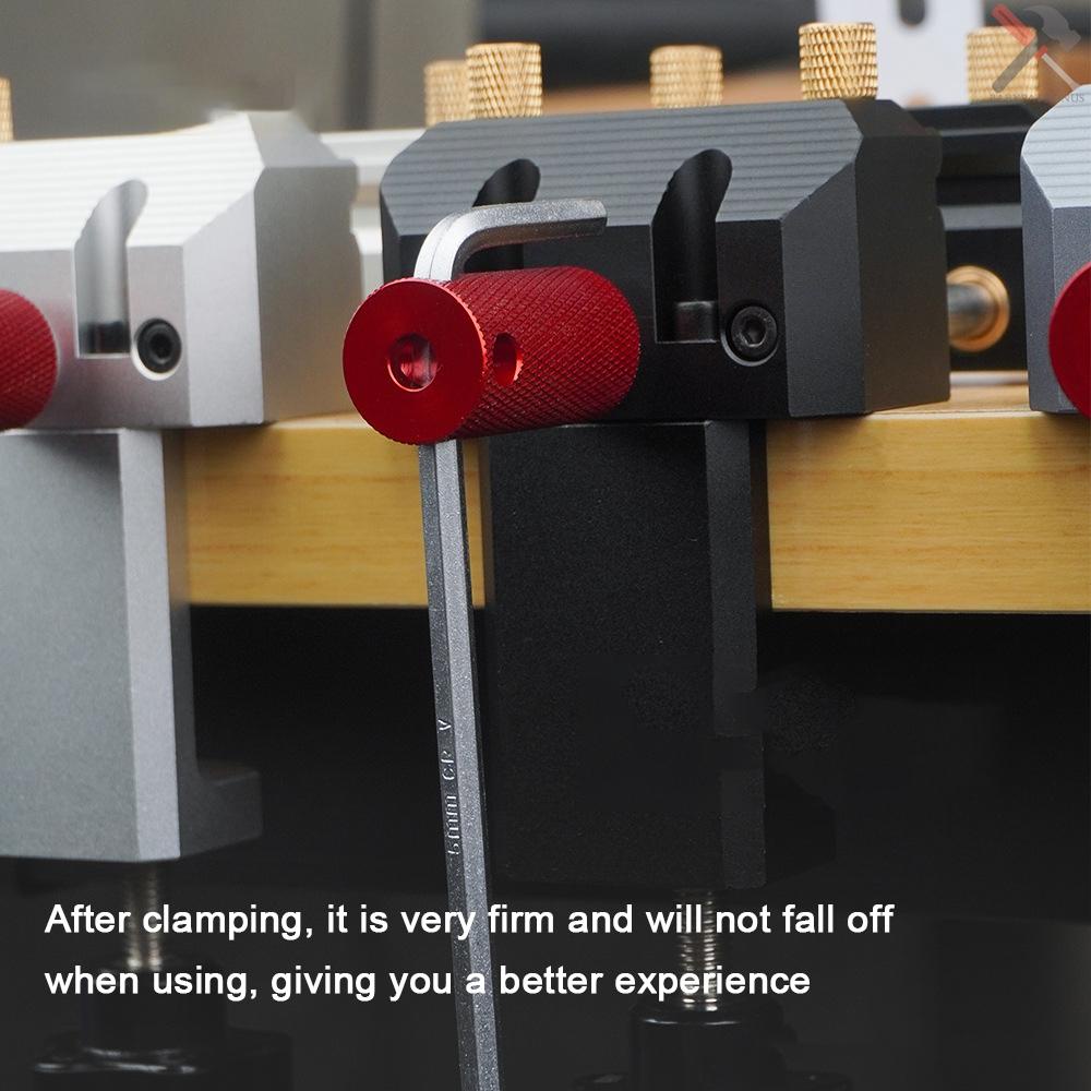 Penjepit Meja Mini Multifungsi Bahan Aluminum Alloy Untuk Pengerjaan Kayu