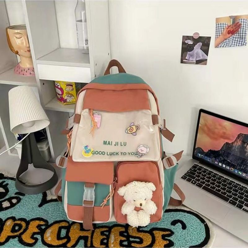 [new] TAS RANSEL WANITA KARAKTER BQJ3431 TAS IMPORT CHINA