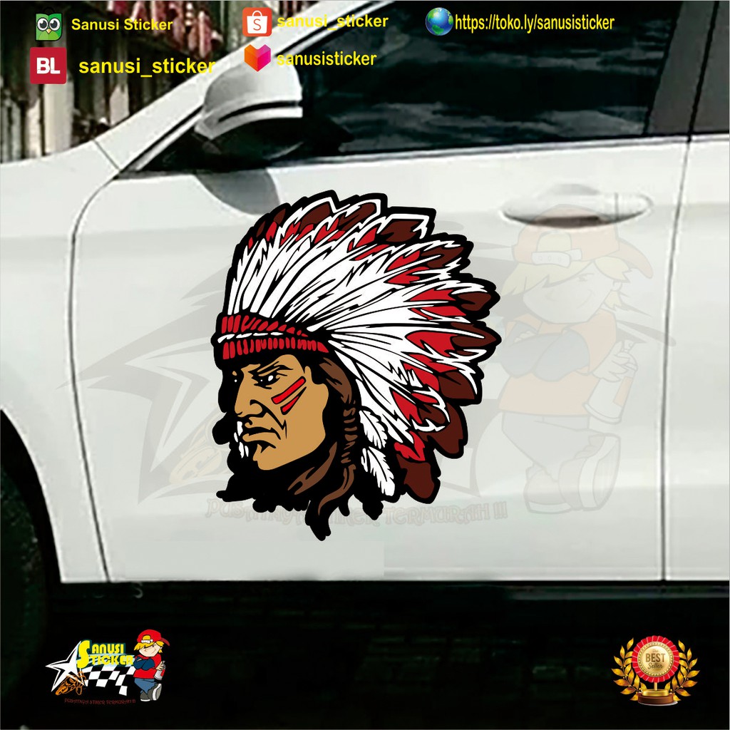 BISA COD Promo Stiker Mobil Decal Stiker Cutting Stiker Desain Apache 3D V1 Berkualitas Shopee Indonesia