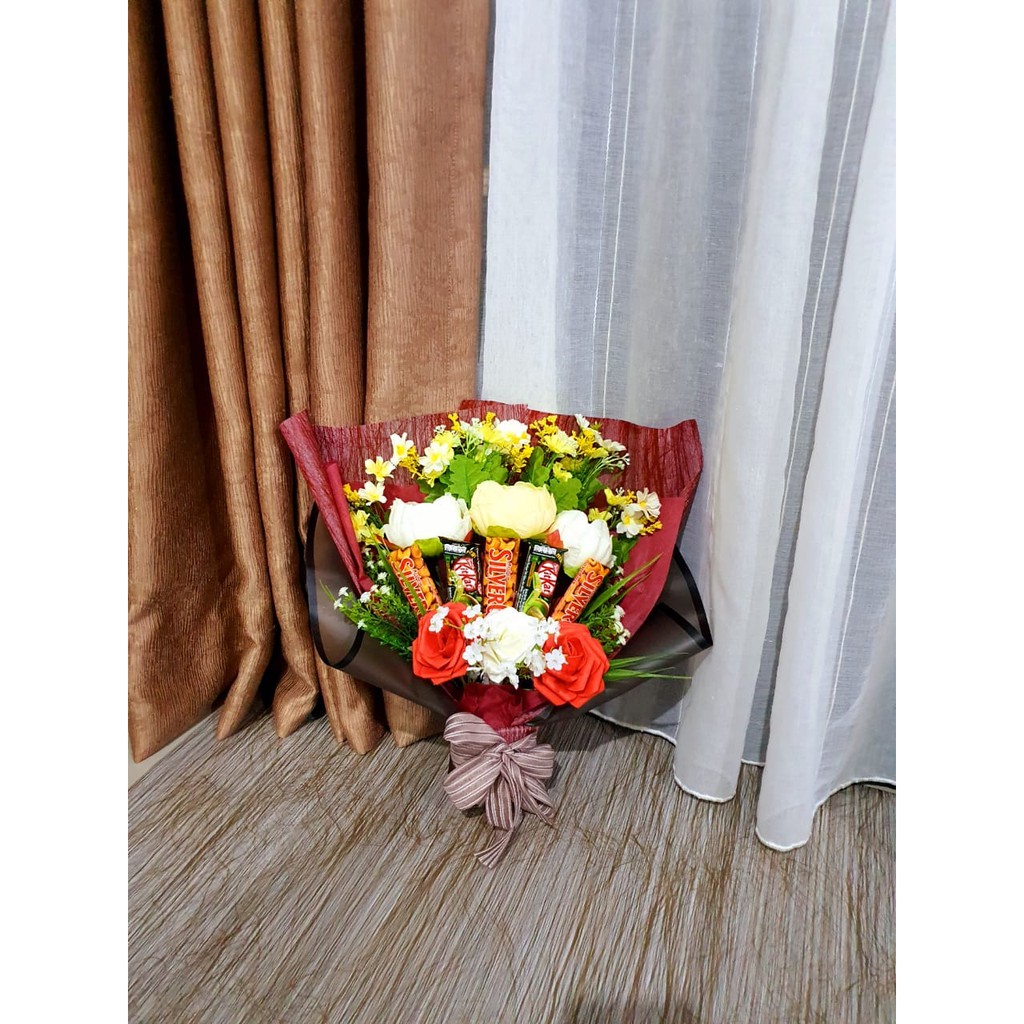 VALENTINE DAY - VALENTINE DAY CHOCOLATE - BUNGA VALENTINE - VALENTINE HAND BOUQUET - VALENTINE GIFT