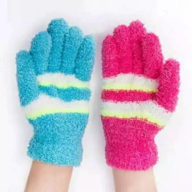 Sarung Tangan Bulu woll / Sarung Tangan wanita / Sarung Tangan Motor Cewek