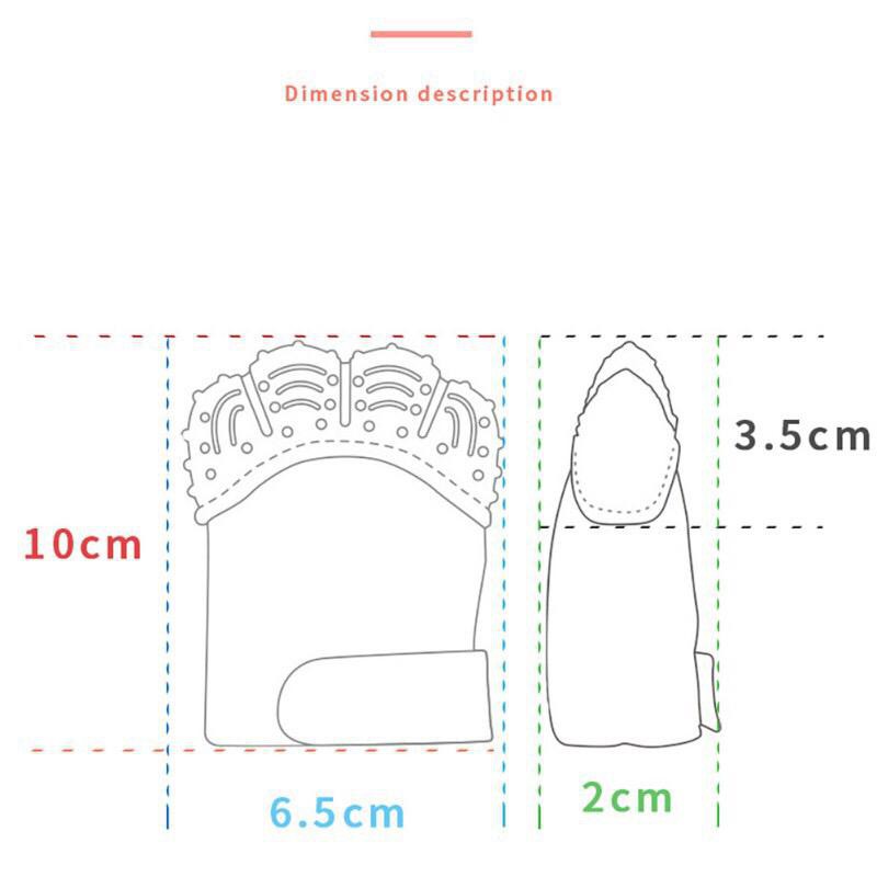 Teether Sarung Tangan Bersuara Teething Mitten Teething