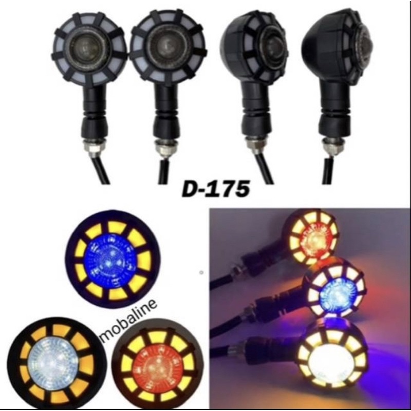 lampu sen led bulat cb scoopysen led bulat projie moge D 175