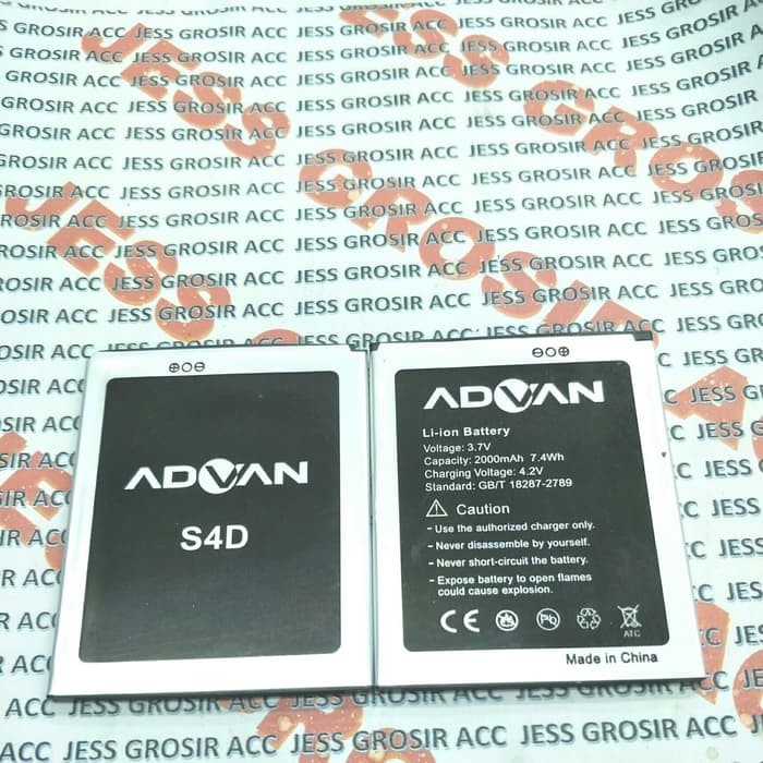 Baterai Battery Batre Original ADVAN Vandroid S4D , S4-D , S-4D